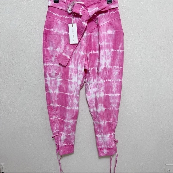 NEW Loveshackfancy Tao Pant HIBISCUS HAND DYE size 4 - Picture 5 of 13